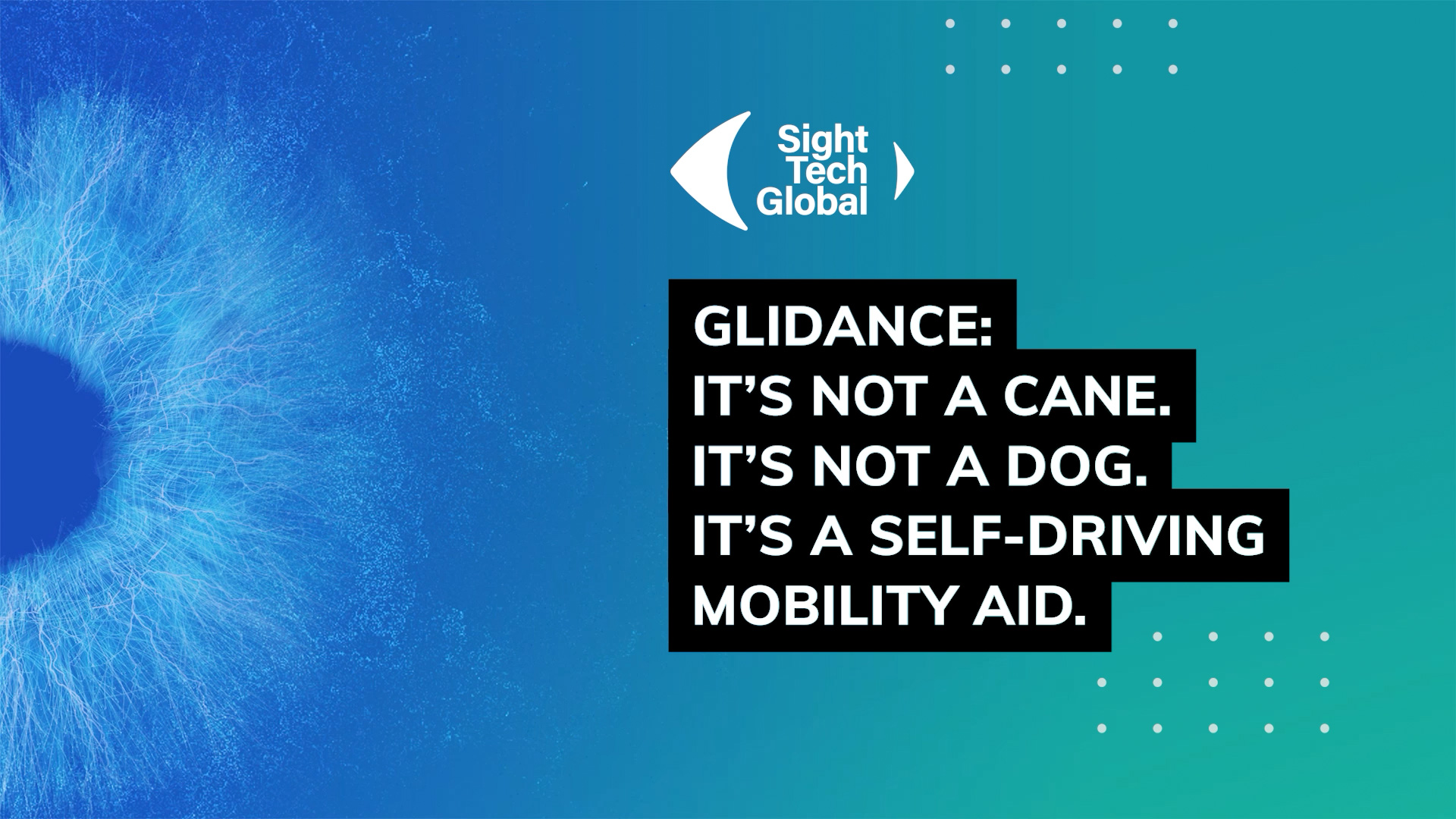 Glidance: It’s not a cane. It’s not a dog. It’s a self-driving mobility aid.